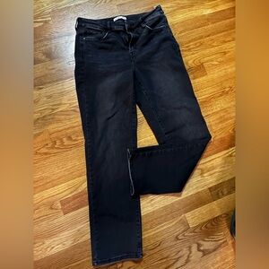 Nine West - Slim Straight Gray/Black Jeans